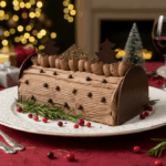 Bûche Crème au beurre chocolat