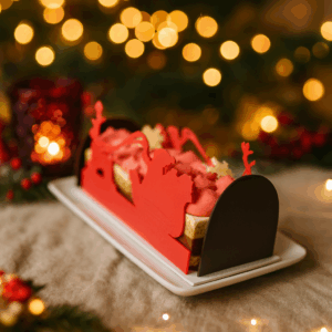 Bûche Myrtille Craquante